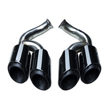 Black Exhaust Tips Muffler