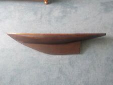 Large 4 Foot Vintage Wooden Model Pond Yacht Boat