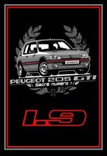 Peugeot 205 GTI 1.9 grey