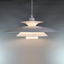 Vintage Danish Pendant Lamp by Jeka 3095-P Donau MCM Light 80's Poulsen PH Style