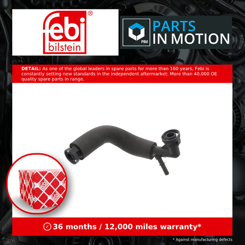 Crank case breather pipe hose - crank,