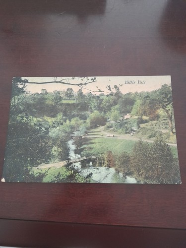 Old postcard vallis vale - postcard,