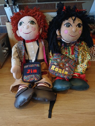 Rosie and jim plush - plush, rag