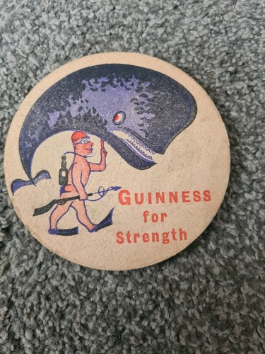 Guinness beer mat - beer,
