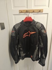 Alpinestars T-SP X Superair Jacket - Grey Camo/Fluo Red