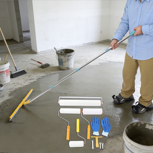 Self leveling concrete - leveling,