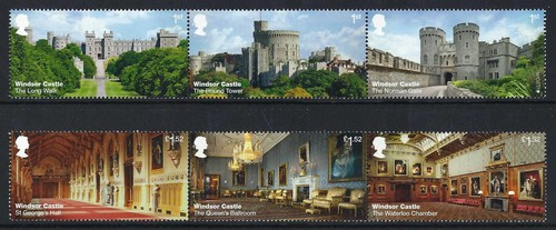 Stamps 2017 windsor castle - gb,