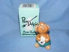 Pendelfin Rolly Kingfisher Burnley England New Old Stock Boxed Stoneware Rabbit 