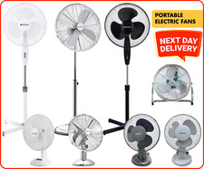 Electric Fan Desk, Pedestal &