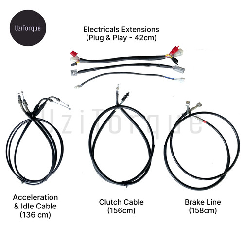 Extended cables and electrical - and,