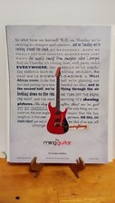 MOOG THE MOOG GUITAR RED PRINT