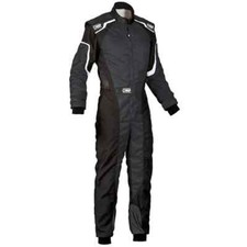 GENUINE NEW OMP KS3 BLACK ADULT Race Suit Karting Racewear Rotax - NextKarting