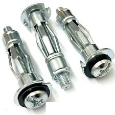 METAL HEAVY DUTY PLASTERBOARD CAVITY WALL ANCHORS, BROLLY PLUG FIXINGS TOOLS