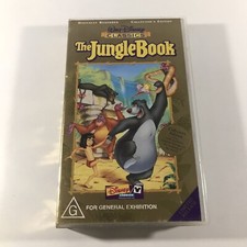 The Jungle Book VHS Walt