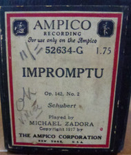 Ampico reproducing roll - reproducing,