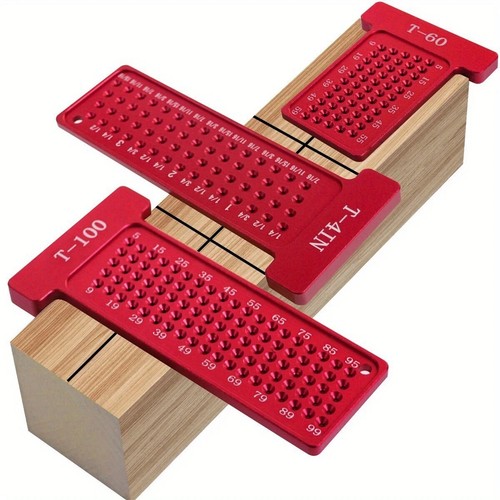Square hole ruler precision - t,