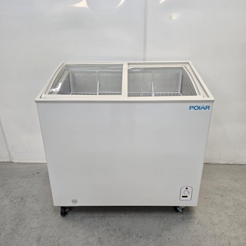 Chest display freezer - display,