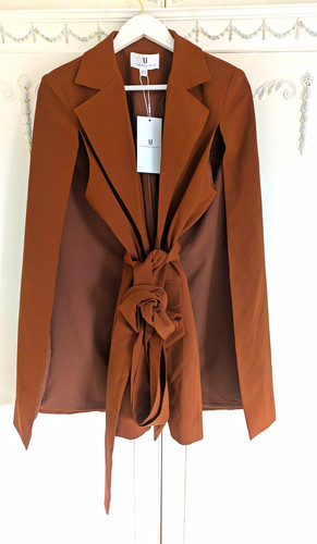 Forever unique brown - unique, tie-front