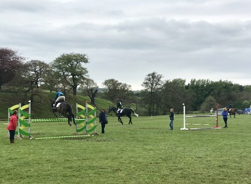 Photo 12x8 showjumping warm - photo,