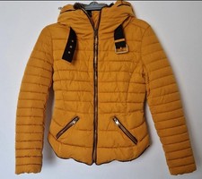 Zara Hooded Puffer Jacket Size
