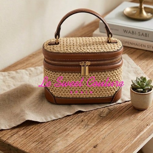Zara woman ss26 woven vanity - woman,