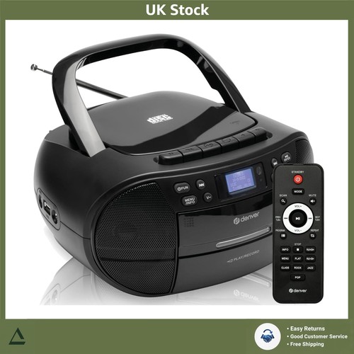 Tdc 280 portable cassette cd - cassette,