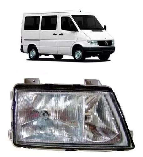 Left headlight for mercedes - headlight,