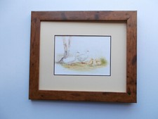 Original watercolour signed - signed, by