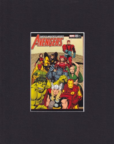 8x10 matted print comic - comic, book