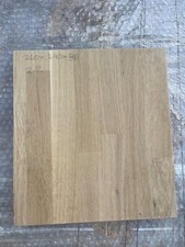 Solid Oak Worktop Off cut - 260 x 290 x 38mm - Wood -Timber