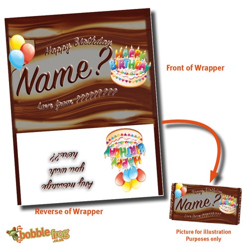 Various personalised chocolate - various,
