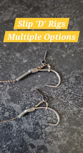 Slip d carp rigs - or, 'd'