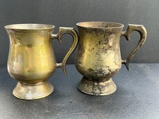 VINTAGE PAIR OF SILVER PLATE