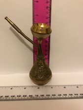 Small metal hookah type pipe