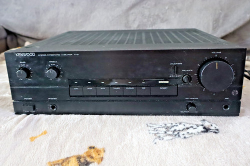Old skool kenwood stereo - old, a-51
