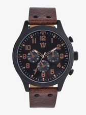 Next Brown Strap Chunky Watch