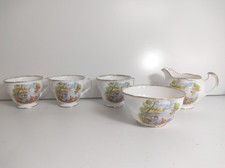 Vintage Finest Bone China Dorchester X3 Cups X1 Jug , X1 Bowl