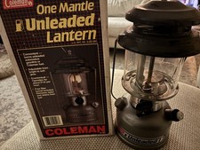 COLEMAN One Mantle Unleaded LANTERN Dual Fuel, MODEL  282-700E