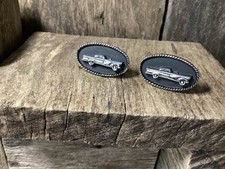 Vintage Roadster Motor Car Cufflinks T Bird Big Statement 