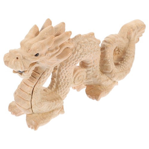 Dragon ornament wooden office - ornament,