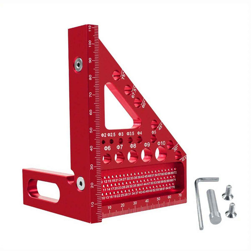 Woodworking square protractor - square,