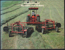 International Grass Mowers and Rakes Brochure Leaflet