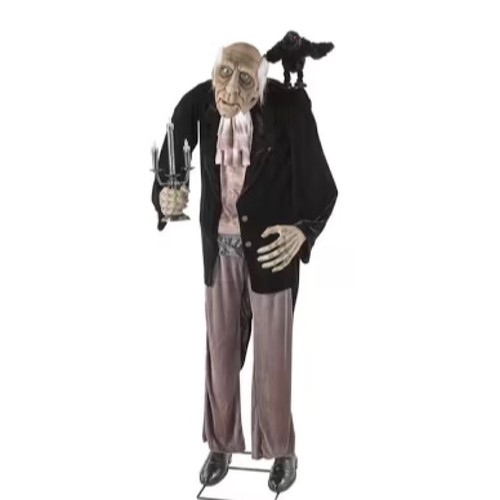 Animated light up butler - animated,