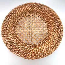 RATTAN CHARGER PLATE NATURAL