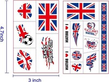 Temporary Tattoos Union Jack