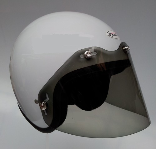 Open face helmet - visor,, five