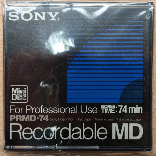 Sony prmd recordable - recordable, md