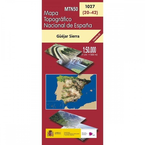 Spain map 1027 - :, güéjar