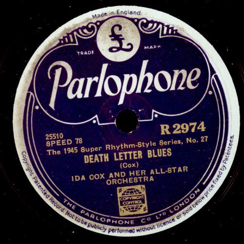 Ida cox death - death, blues