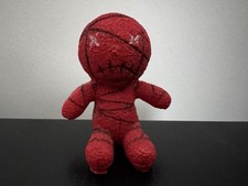 Red Voodoo Style Small Halloween Decoration Doll